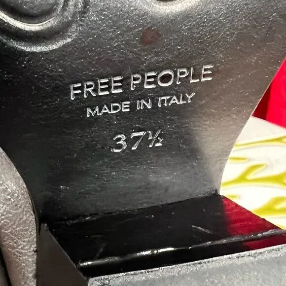 Free People Brayden Western Boot in Pewter/ size 37 1/2 - Picture 12 of 12